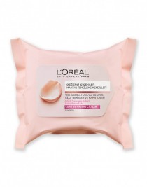 L'Oréal Paris Değerli Çiçekler Makyaj Temizleme Mendilleri Kuru ve Hassas Ciltler 25Adet